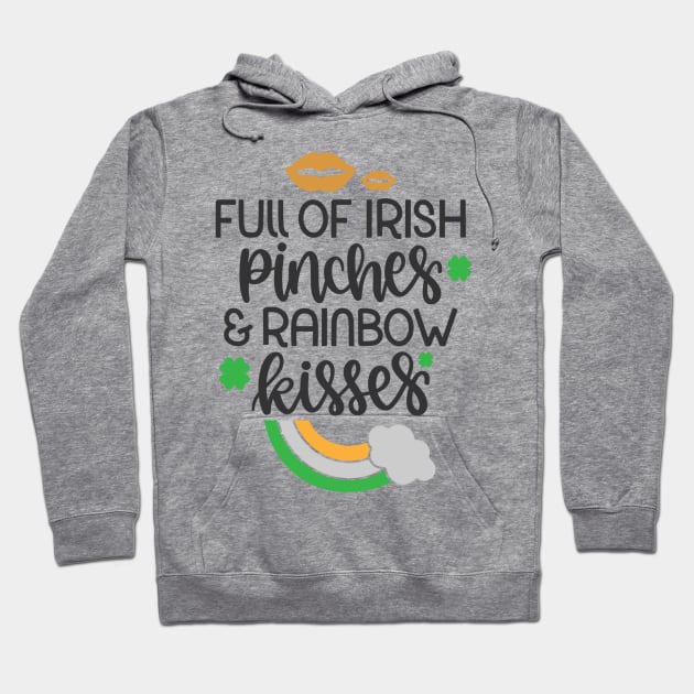 Full of Irish Pinches Hoodie by Grace Hathhorn Designs